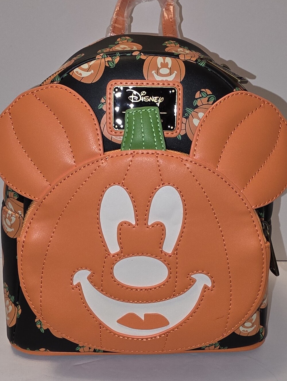 Loungefly Disney Mickey Mouse Pumpkin Glow In The Dark